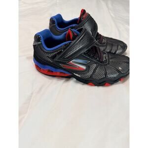 Sketchers Shoes for Kids - Black, Red, Blue -Size 4
